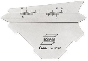шаблон сварщика esab kl-1 в магазине Евротек Шаблон сварщика ESAB KL-1