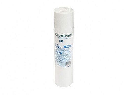полипропиленовый картридж unipump пп-10 м (10", 10 мкм) в магазине Евротек Полипропиленовый картридж UNIPUMP ПП-10 М (10", 10 мкм)