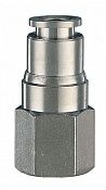 Соединение под шланг со стопором с внутренней резьбой 50/AF 3/8F d.12мм