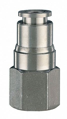 Соединение под шланг со стопором с внутренней резьбой 50/AF 1/8F d.8мм