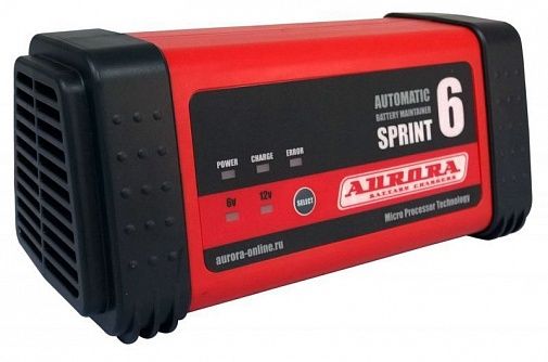 интеллектуальное зарядное устройство aurora sprint 6 в магазине Евротек Интеллектуальное зарядное устройство Aurora SPRINT 6
