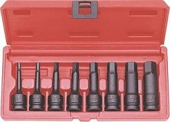 набор шестигранников ударных 1/2" 6-19мм 8пр. (asa-40001) в магазине Евротек Набор шестигранников ударных 1/2" 6-19мм 8пр. (ASA-40001)