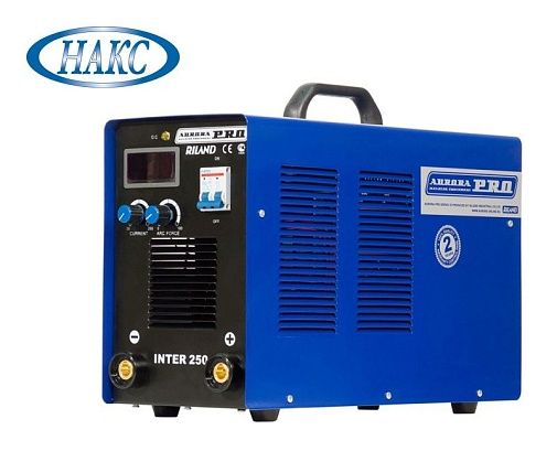 Сварочный инвертор AuroraPRO INTER 250 + Сертификат НАКС