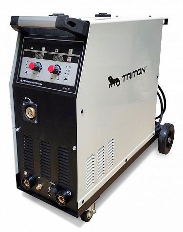 сварочный полуавтомат triton alumig 250p dpulse synergic 380v в магазине Евротек Сварочный полуавтомат TRITON ALUMIG 250P Dpulse Synergic 380V