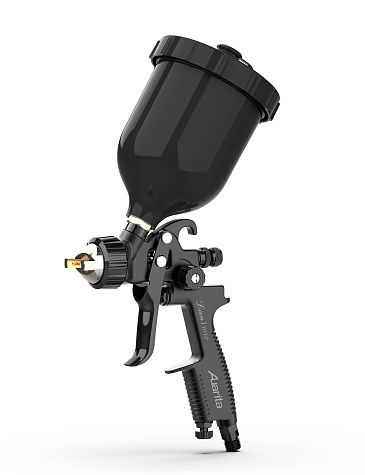 Краскопульт Auarita LION 1, Black, 1.4mm, HVLP (310-340л/мин, 3.5бар, пятно 240-270мм, 0.6л)