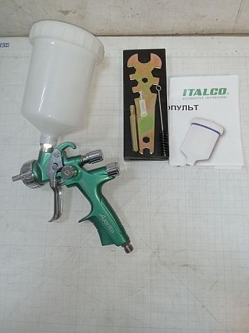 краскопульт auarita 898-2, green, 1.3mm (250-310л/мин, 1,5бар, пятно 280мм, 0.6л) (уценка) в магазине Евротек Краскопульт Auarita 898-2, Green, 1.3mm (250-310л/мин, 1,5бар, пятно 280мм, 0.6л) (Уценка)