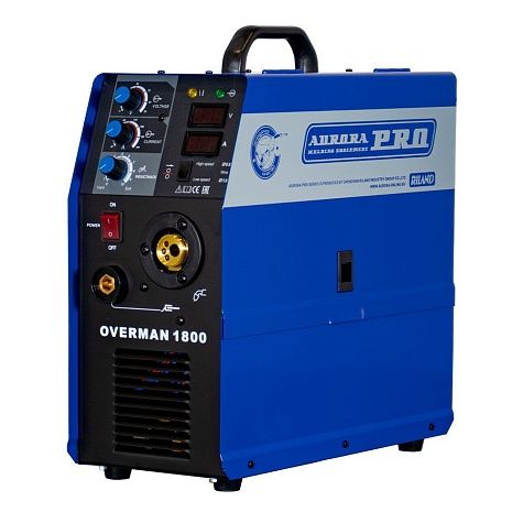 сварочный полуавтомат aurorapro overman 1800 (mosfet) в магазине Евротек Сварочный полуавтомат AuroraPRO OVERMAN 1800 (MOSFET)