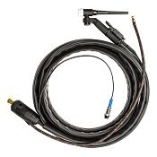горелка tig 17 stork профессиональная 140a(35%) 50mmq ,2pin, газ б/р, 4м в магазине Евротек Горелка TIG 17 STORK профессиональная 140A(35%) 50MMQ ,2pin, газ б/р, 4м