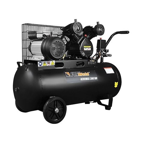 компрессор foxweld aeromax 390/100 в магазине Евротек Компрессор FOXWELD AEROMAX 390/100
