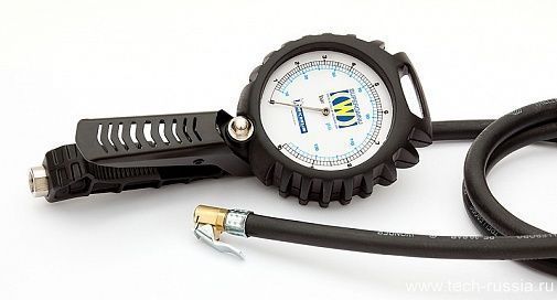 профессиональный пистолет с манометром gun 5 для подкачки автомобильных колес в магазине Евротек Профессиональный пистолет с манометром GUN 5 для подкачки автомобильных колес