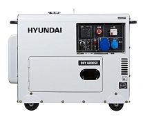 Генератор дизельный Hyundai DHY 6000SE