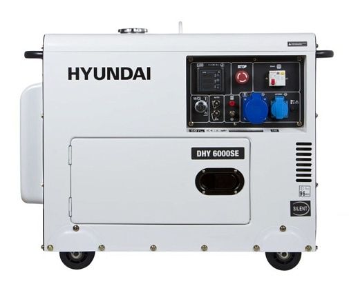 генератор дизельный hyundai dhy 6000se в магазине Евротек Генератор дизельный Hyundai DHY 6000SE
