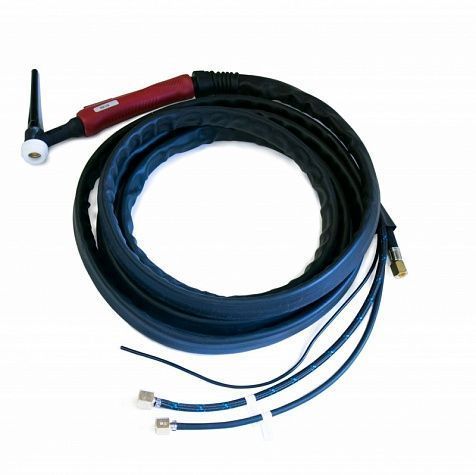 горелка tig super ts 18 320a (100%) m12x1, 1/4g, 3/8g, супер охлаждение 4m в магазине Евротек Горелка TIG SUPER TS 18 320A (100%) M12x1, 1/4G, 3/8G, супер охлаждение 4m