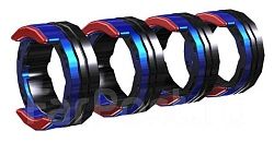 Комплект роликов для стальной проволоки EWM DR FE 4R 1.0-1.2mm BLUE/RED (092-002770-00011)