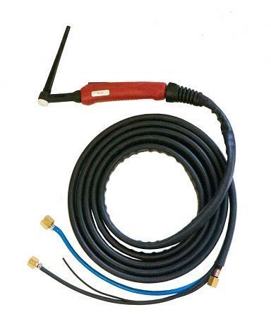 горелка tig super ts 20 250a (100%) m12x1, 1/4g, 3/8g, 4m вода в магазине Евротек Горелка TIG SUPER TS 20 250A (100%) M12x1, 1/4G, 3/8G, 4m вода