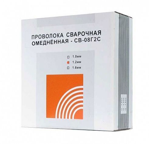 сварочная проволока св-08г2с d.1,2мм 5кг в магазине Евротек Сварочная проволока СВ-08Г2С d.1,2мм 5кг